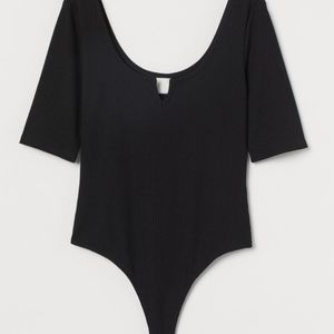 H&M - Black Bodysuit (NWOT)